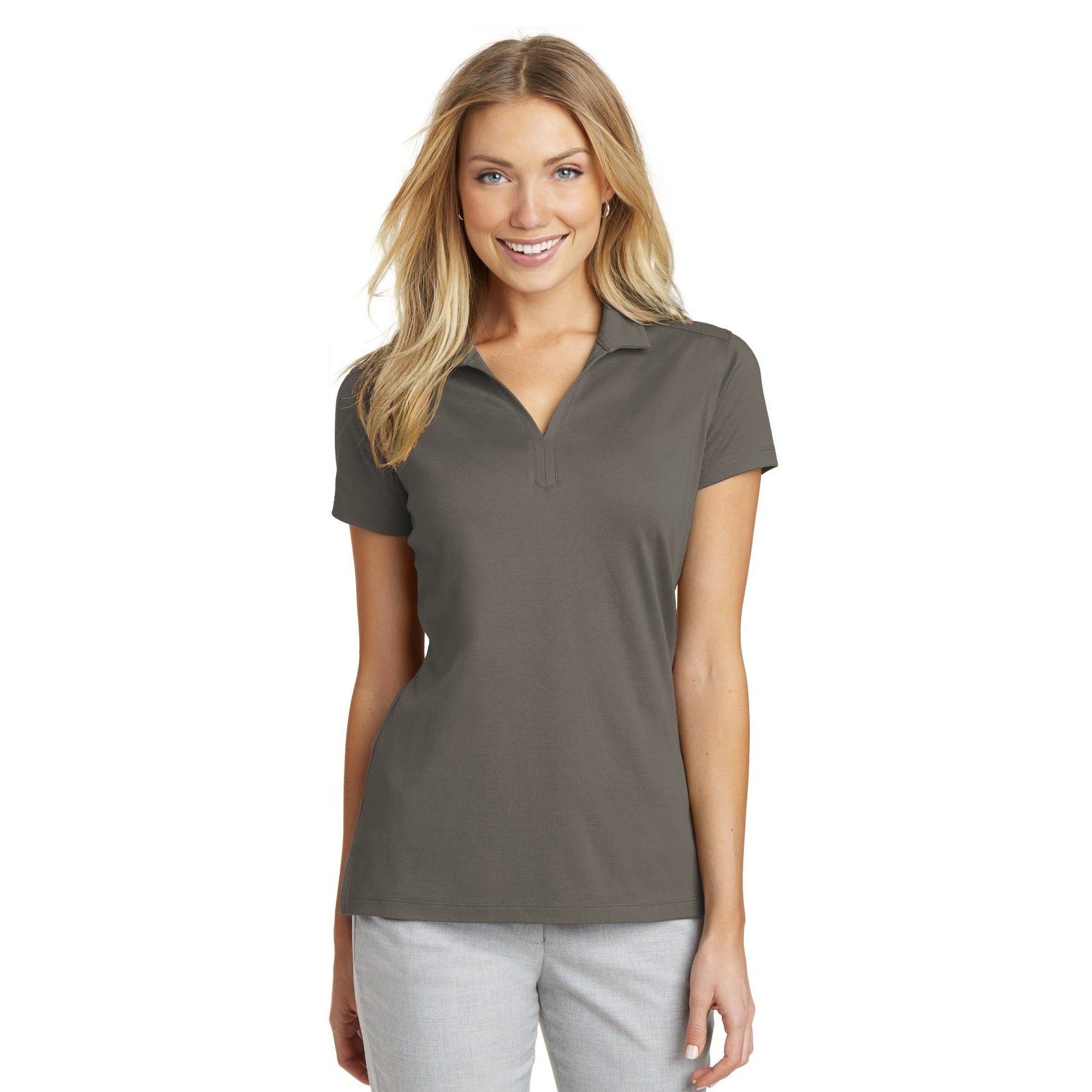Port Authority-Port Authority® Women's Rapid Dry™ Mesh Polo. L573-MedTech-3